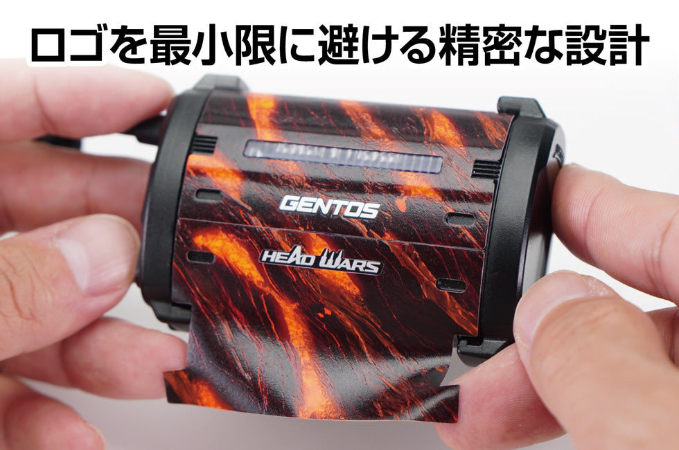 GENTOS公式ストア限定商品 ラップグレード カスタムラップ ヘッドウォーズ用 RS-HW2401