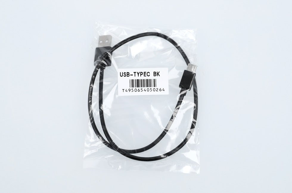 USB Type-Cケーブル(50cm)USB-TYPEC BK