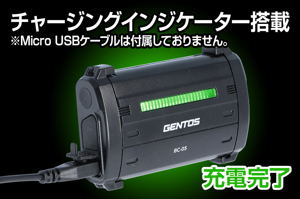 専用電池(GT-05SB)専用充電器 BC-05(Micro USB)