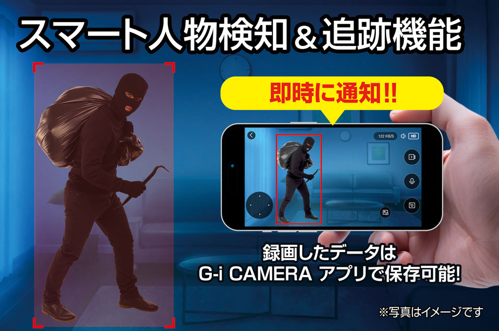 New! G-i Camera Dual lens Indoor 1　GIC-DLIC-01