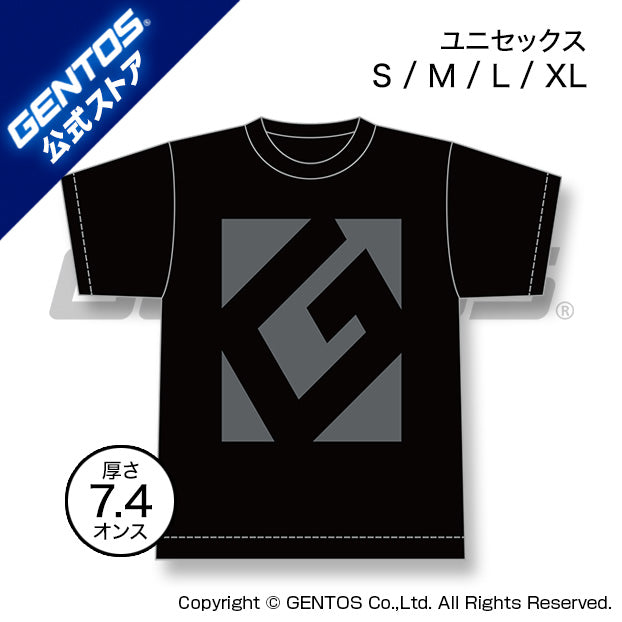 GENTOSオリジナル Tシャツ　デザインB