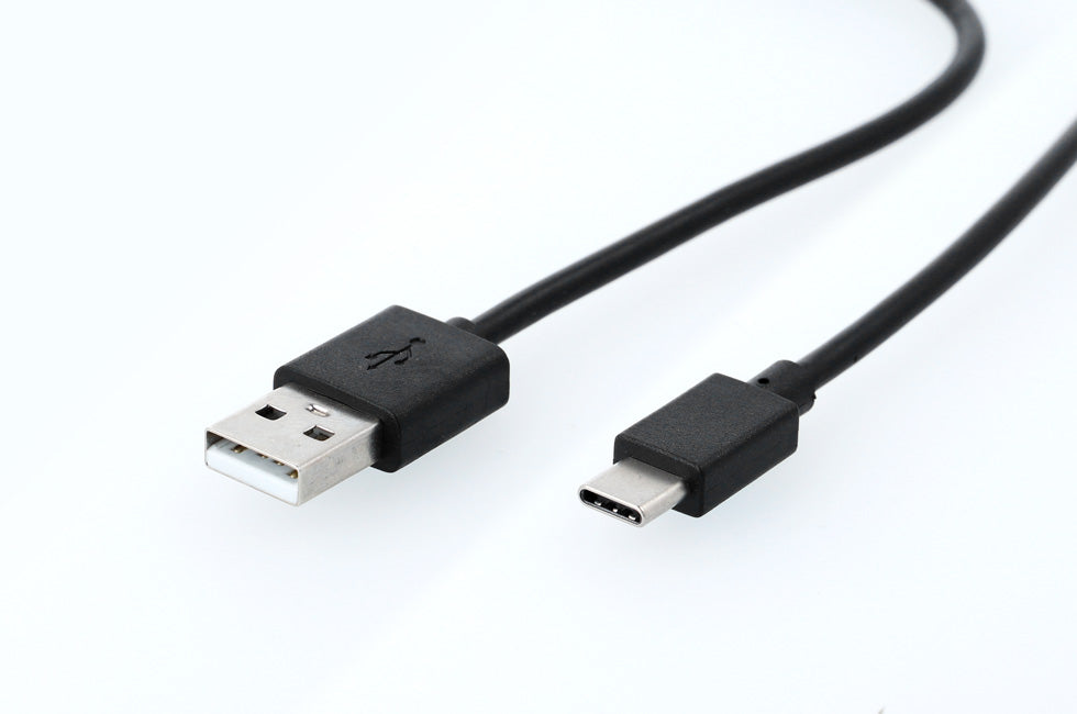 USB タイプCケーブル USB2.0 USB Aオス Type-Cオス 50cm ブラック